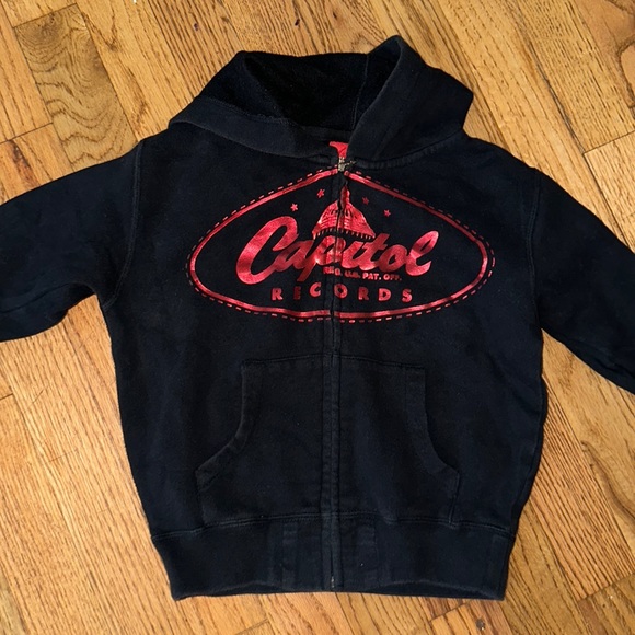 Capital records hoodie sweatshirt rock and roll baby  Beatles fans! Hollywood - Picture 2 of 6